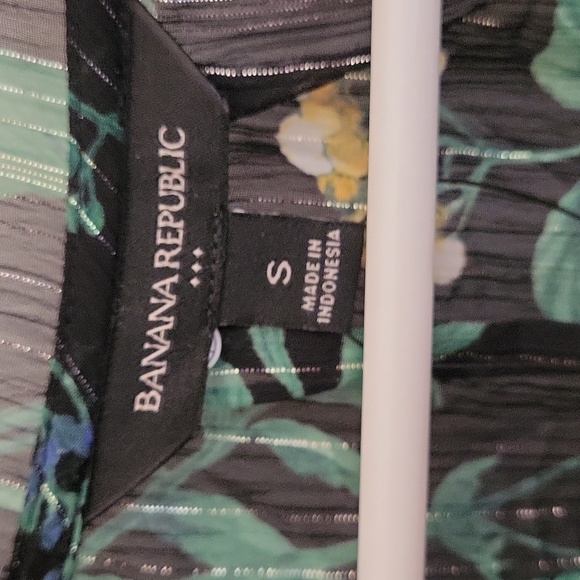 NWT Banana Republic Sheer Floral Print Dress, Size S - Picture 11 of 13